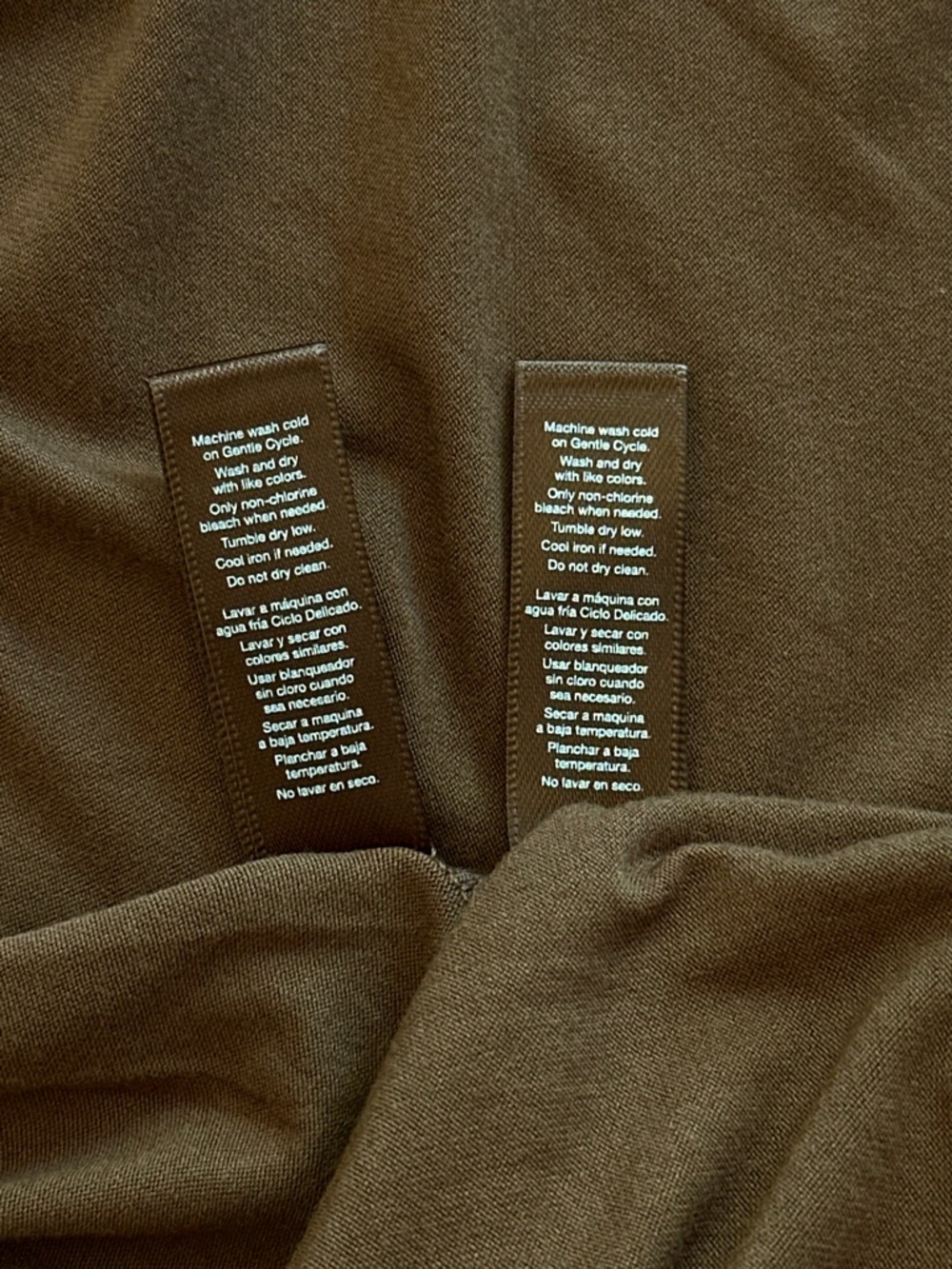 Nuuds Pajama Set Chocolate Brown T-Shirt & Pants Women’s Size Large - Picture 10 of 10